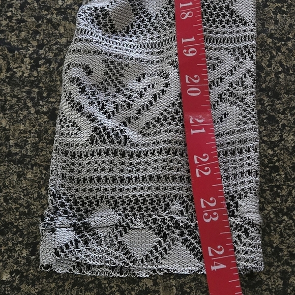 Vtg Y2K AGB Byer California Women's L Silver Lace Overlay Top w/ Black Tank USA - Picture 14 of 15